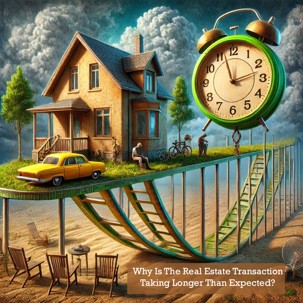 Why The Real Estate Transaction Takes Longer Than Expected